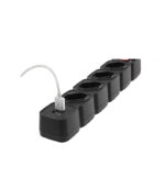 Filtro de linha protetor eletrônico EPE 204 USB Intelbras, 4 tomadas e 2 portas USB - Imagem 3