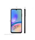 Smartphone Samsung Galaxy A05s 6,7" 128GB Preto 6GB RAM Bateria 5000mAh Dual Chip - Imagem 3